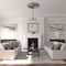 Ekena Millwork Classic Ceiling Medallion (Fits Canopies up to 8 1/4"), 44 1/2"OD x 4"ID x 4 "P, Platinum CM44CLPLS - alternate 3